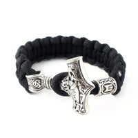 Norse Viking Rune Bracelet Asatru Rope Bangles