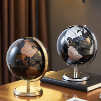 Learning World Map Globe Home Decor