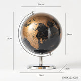 Learning World Map Globe Home Decor