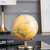 Learning World Map Globe Home Decor