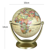 Learning World Map Globe Home Decor