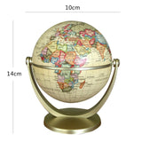 Learning World Map Globe Home Decor